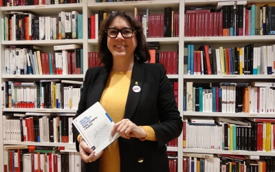 Diana Riba a la presentació del llibre aquest vespre | Helena Molist